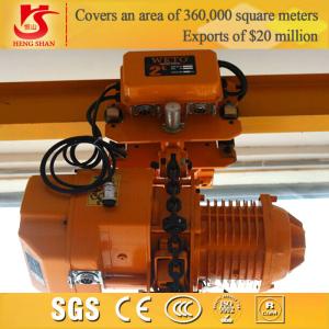 Quality With Overload Limiter 3t Electric chain block mobile Hoist wholesale