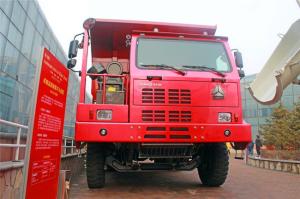 Quality Red Color Sinotruk Howo Dump Truck 6*4 / 30 Tons Tipper Truck mining dumper wholesale
