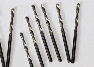 Solid Tungsten Carbide nACo4 coating 0.25mm Left Hand Carbide Drill Bits