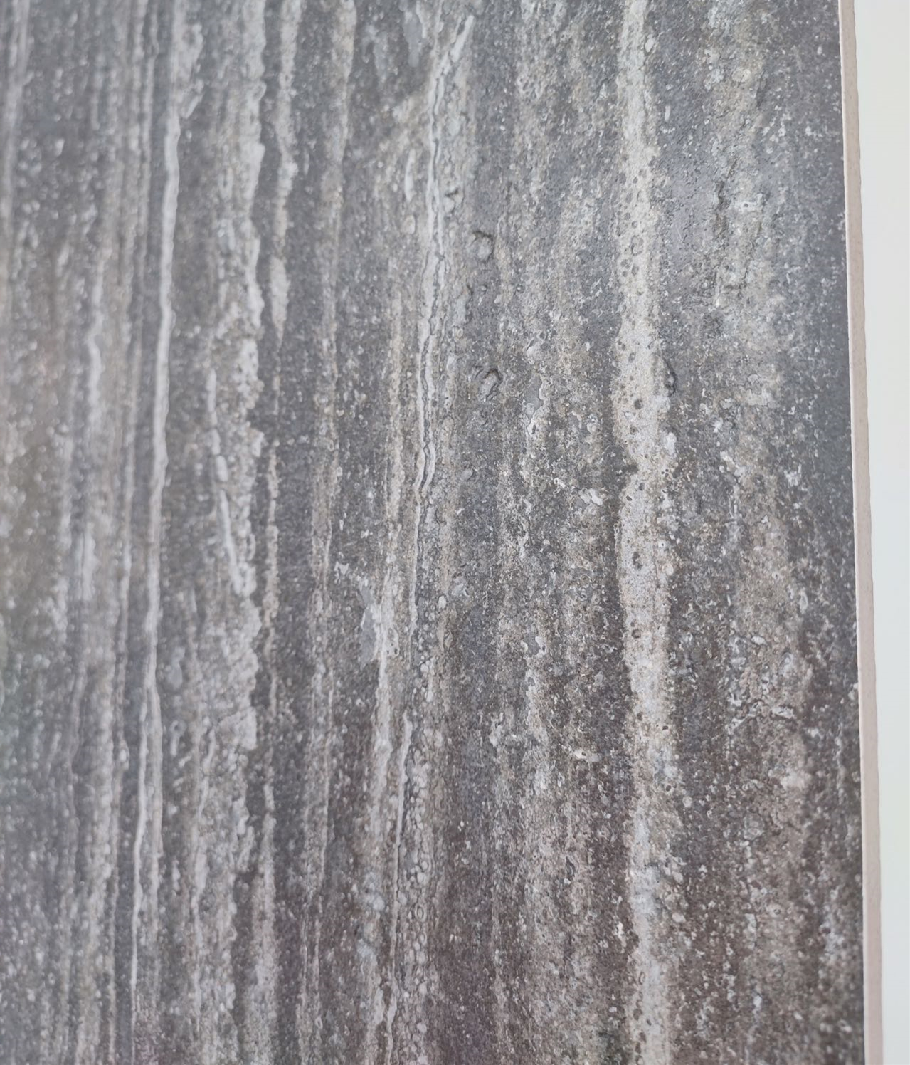 High End Living Room Floor Waterproof Porcelain Tiles in Reds / Pinks Travertine Look