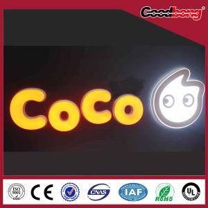 Quality Customized Outdoor large LED channel letter material sign for company logo wholesale