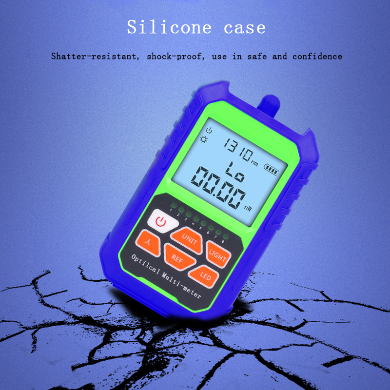 6 Wavelengths Mini Optical Power Meter With Vfl RJ45 Tester