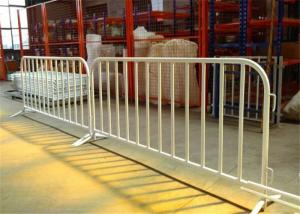 Quality Construction Galvanized Crowd Control Barrier For Outdoor Events Barricade Fence wholesale