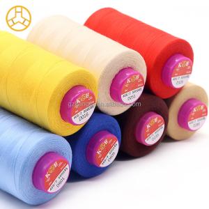 Quality Colorful Polyester Item Polyester Cotton Thread 100% Spun Sewing Thread wholesale