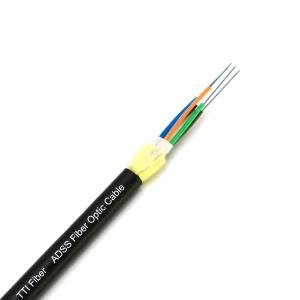 Quality G652D ADSS Outdoor Fiber Optic Cable All Dielectric Self Supporting wholesale