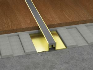 Quality Aluminum Extrusion Profile Floor Movement Joint Interior Decoration wholesale