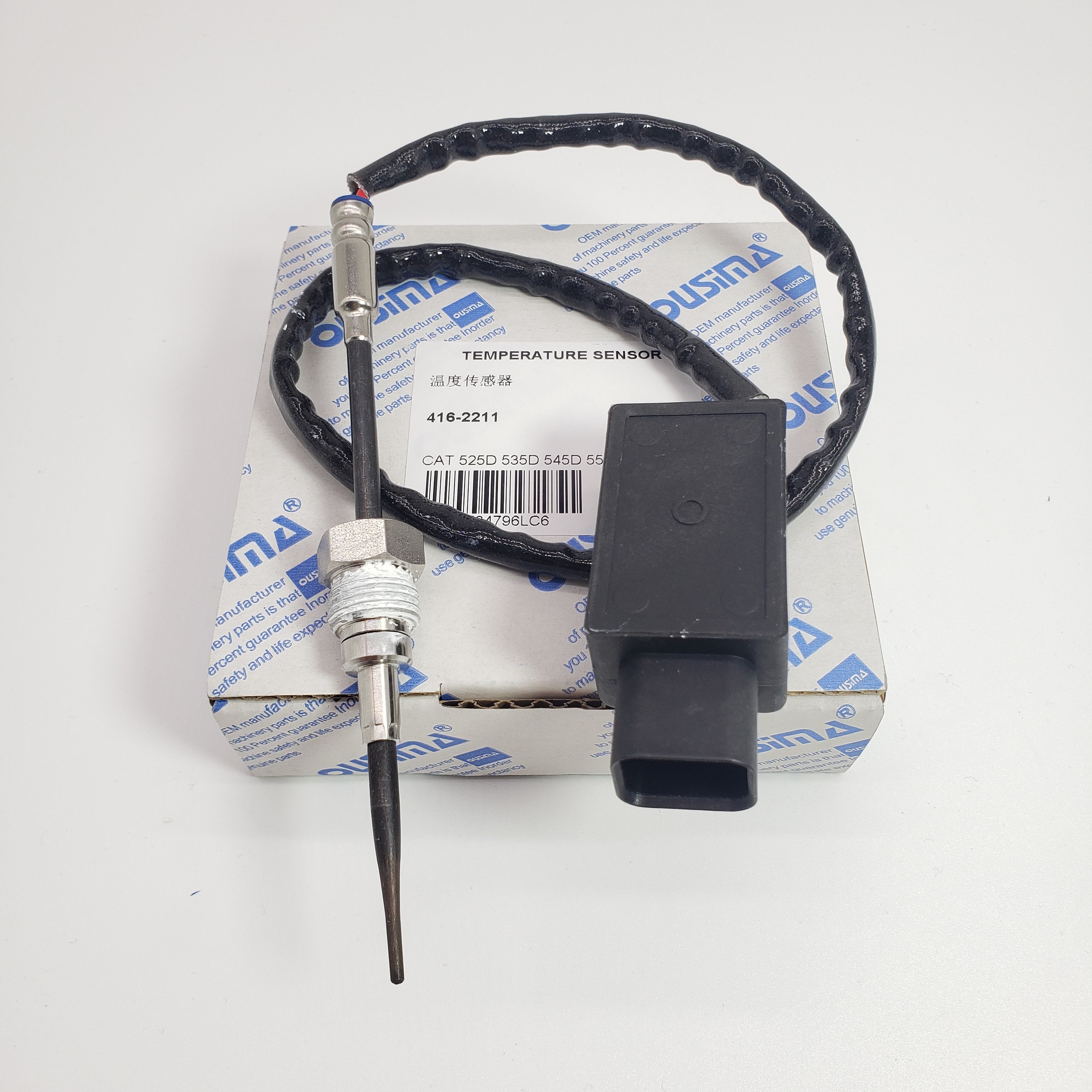 Temperature Sensor 416-2211 4162211 For CAT 535D 545D 555D C7.1