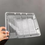 Food Grade 260x210x15mm Disposable plastic Vegetable packing Trays
