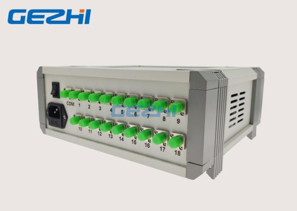 Cheap FC Connector APC Desktop 1x18 Optical Switch Equipment for sale