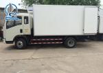 HOWO Light Refrigerated TruckThermo King Side Door Refrigerated Close Van Truck