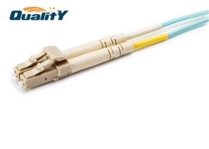 Quality LC - LC DX Jumper LC OM3 Fiber Optic Patch Cord For Telecommunication Equipments wholesale