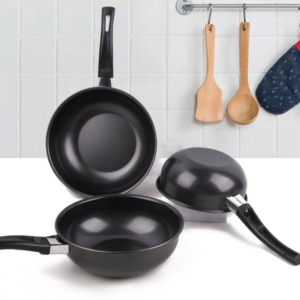 New Design Kitchen Cooking Sauce Pan Cookware Milk Pot Non-stick Iron Saucepan