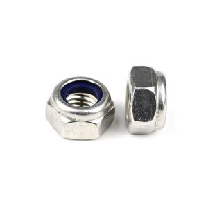 Quality Corrosion-Resistant DIN985 A4 Stainless Steel Hex Nylon Insert Locking Nut for Longevity wholesale