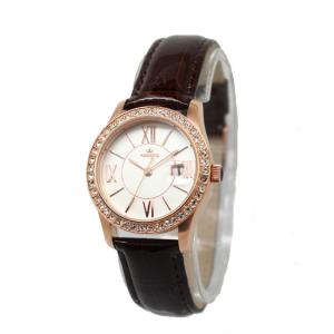 Quality White Red Small Round Ladies Fashion Watches Auto Date Tourbillon wholesale