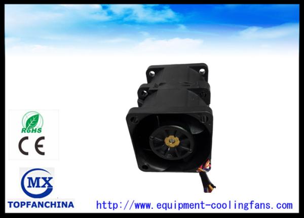 40mm x 40mm x 56mm Black Twins Computer Case Cooling Fan / DC Cooling Fan For