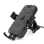 ABS 5V 2.1A Dual Usb Port Motorcycle Phone Holder For Iphone 11