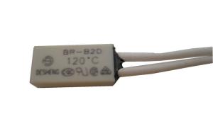Quality BR-B2D AC Thermal Protector For Automotive Heating Pad , Bimetallic Disc Thermostats wholesale