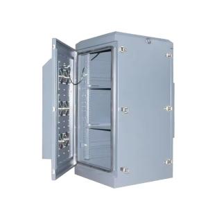 Quality POHS Outdoor Network Cabinet Weatherproof Data Cabinet For Outdoor Telecommunication Equipment wholesale