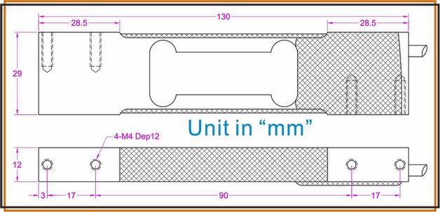 load sensor 3kg 2kg 1kg