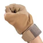 Unisex Khaki Half-Finger Hand Protection for Outdoor Activities Superior