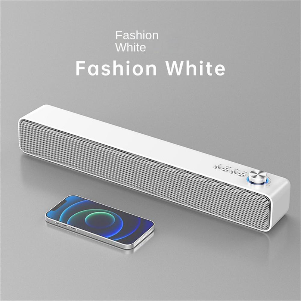 Plastic Universal 2.0 Bluetooth Soundbar Speaker 4D Stereo Surround