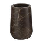 Dark Emperado Marble Bathroom Accessories Sets Waterdrop Shape Use In Bathroom