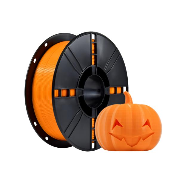 PLA+Orange Filament 1.75mm 3D Printer Filament Temperature 200-240C And Strong