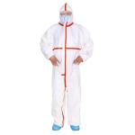 ISO 13982 TYPE 4 5 6 Non Woven Personal Isolated Disposable Coverall Waterproof
