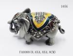 Alloy Elephant Jewelry Box Small Jewelry Box elephant metal jewelry boxes