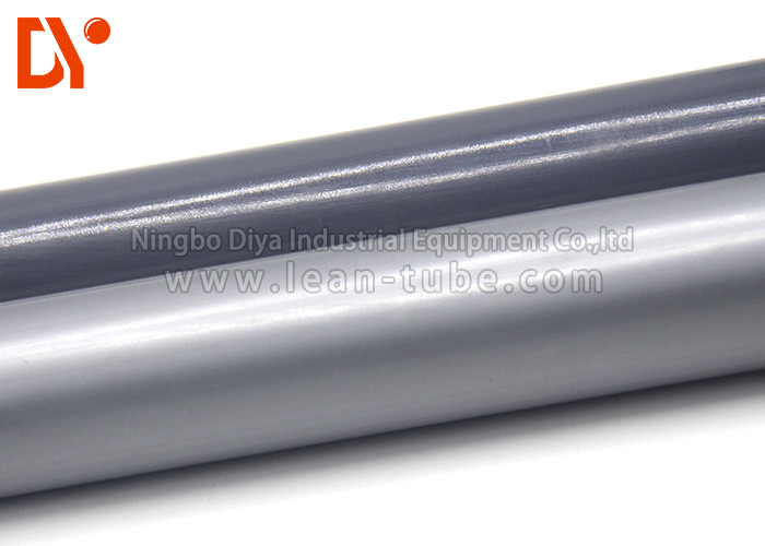 Anti Static ESD Lean Tube Gray Color Large Loading Capacity Easy Installation