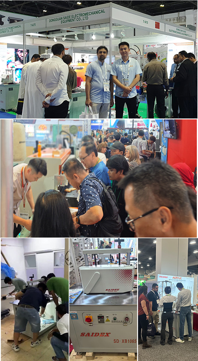 Saide Brand Automatic Feeding 2.5kW Acrylic Polishing Machine For Smooth And Precise Finishing PMMA Rounded Edge Polisher R3 Rounded Corner