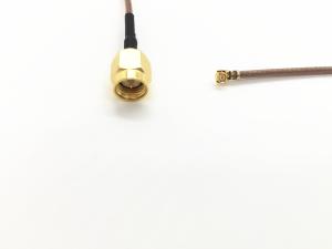 Quality Mini PCI To SMA Male Pigtail Antenna Wi - Fi Coaxial RG -178 Low Loss Cable wholesale