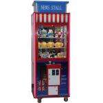 1 Player Coin Operated Crane Game Machine / Gift Vending Toy Claw Machine