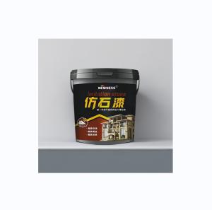 Quality Strong Hiding Power Stone Texture Imitation Granite Exterior Wall Paint CAS No. 79-10-7 wholesale