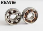 Open Smooth Rotation Full Ceramic Skate Bearings , Light Weigh Skateboard Wheel