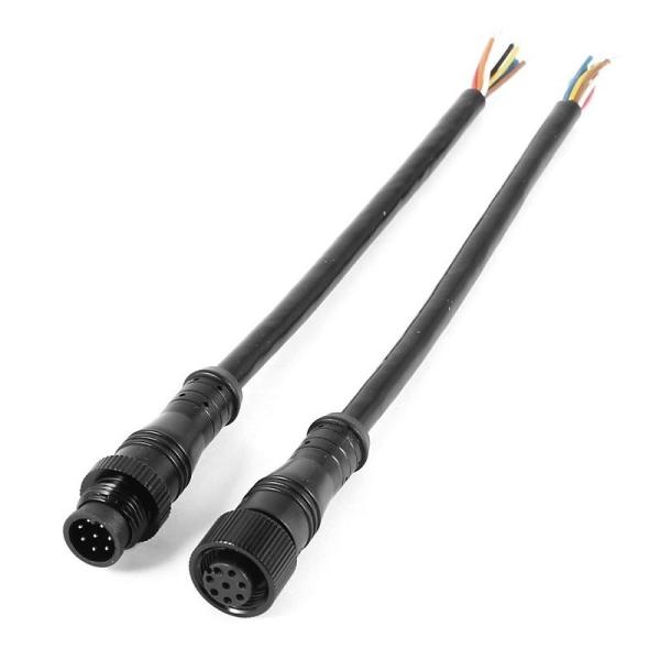 ISO9001/CE/ROHS Certified Solder Wire Harness for Waterproof Straight Plug Power
