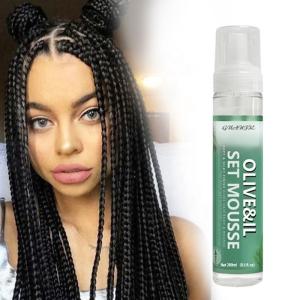 Quality Medium Shine Braid Strong Hold Curl Mousse Long Lasting Private Label wholesale