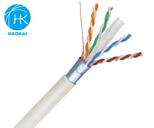 Quality FTP CAT6A Indoor LAN Cable 23awg Shielded Copper Network Cable wholesale