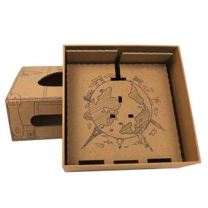 Quality Recycled Kraft Paper 230gsm Foldable Shipping Boxes For Clothes wholesale