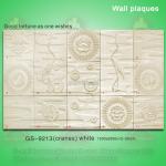 Antique PU wall plaques for home decoration