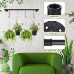 Sturdy Wall Mounted Hanging Plant Stand with 38.2 inches long and 7.9 inches