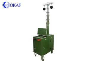 Quality CCTV Camera PTZ Control Mobile Sentry Surveillance Trailer wholesale