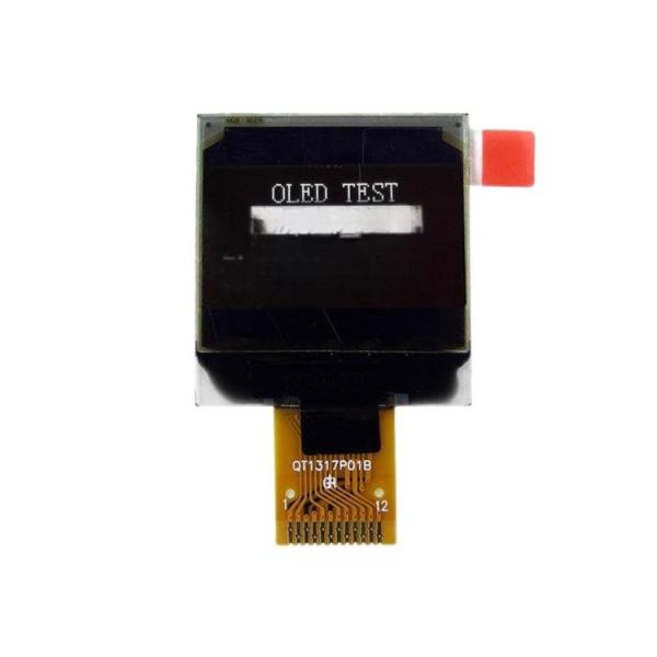 High Resolution OLED Display Module 12 Pin OLED Display 0.96 Inch Driver IC
