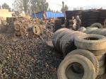 semi-automatic waste tire recycling plant / tire recycling line / waste tire