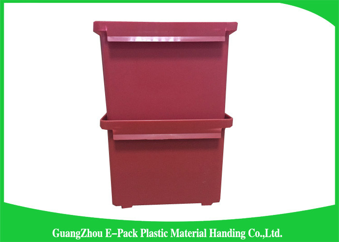 Waterproof Economic Warehouse Storage Bins Light Weight For Industrial Parts Storage