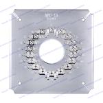 German Steel Fiber Optic Polishing Plate 18 Connectors One Times 1.1kg