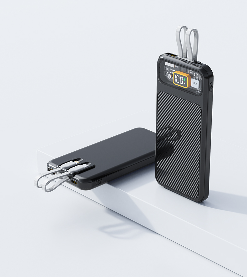 Mobile Phone Power Station 10000mAh Real Capacity Fast Charging 22.5W Quick Charge Support