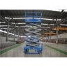 Buy cheap Foldable Guardrail Hydraulic Scissor Lift 230kg Load Capacity Long Service Life from wholesalers