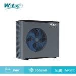 Wotech 8kw DC Inverter Heat Pump Housing Material Galvanized Steel With Powder