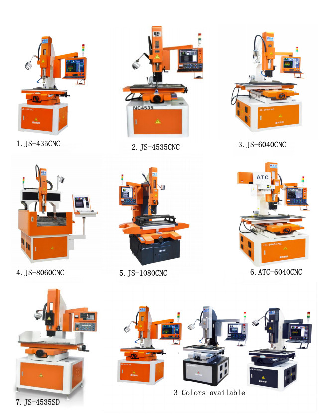 JS-1080CNC Jiasheng Precision EDM Drilling Machine Large Travel 1000*800MM